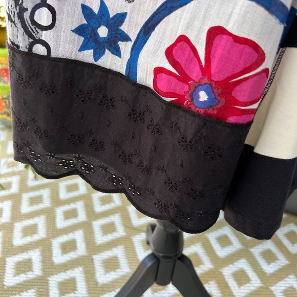 DESIGUAL SKIRT - Mixed Media art to wear - Picture 11 of 14